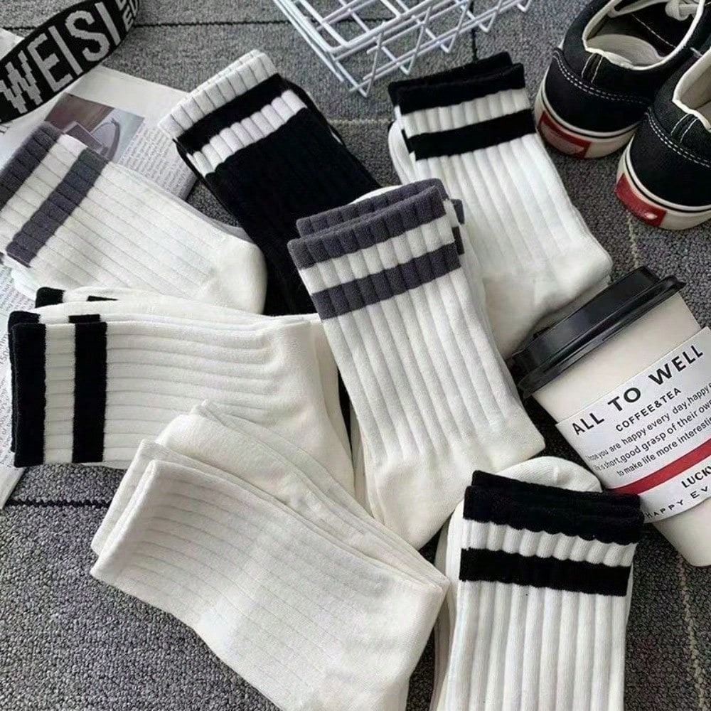 5-Pack Men's Striped Crew Sock - đánh giá và giá Cotton Crew Sock Pack
