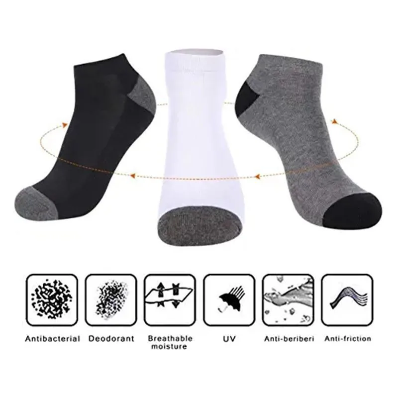 2026 Men's Color Block Boat So - đánh giá và giá Ankle Sock Low Cut