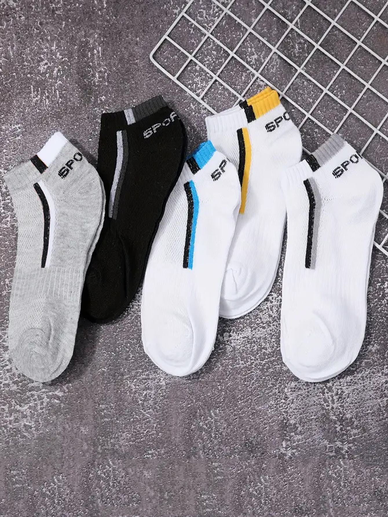 5Pair Men's Anti-Slip Ankle Bo - đánh giá và giá Ankle Sock Low Cut