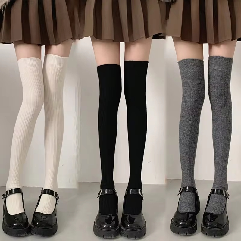 Autumn Winter Women's Stocking - đánh giá và giá Knee High Sock Women