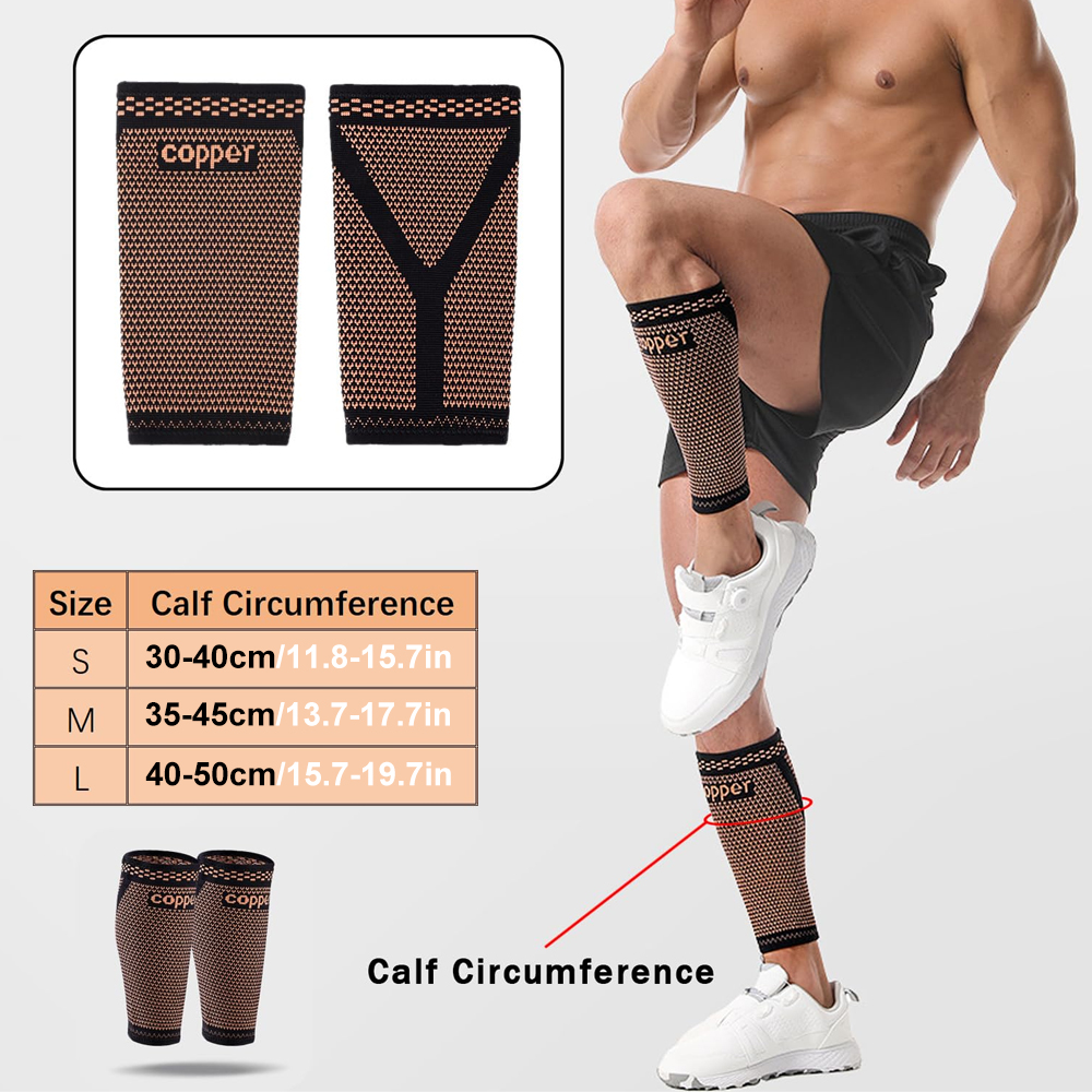 1pc Copper Calf Compression Sl - đánh giá và giá Compression Sleeve Calf