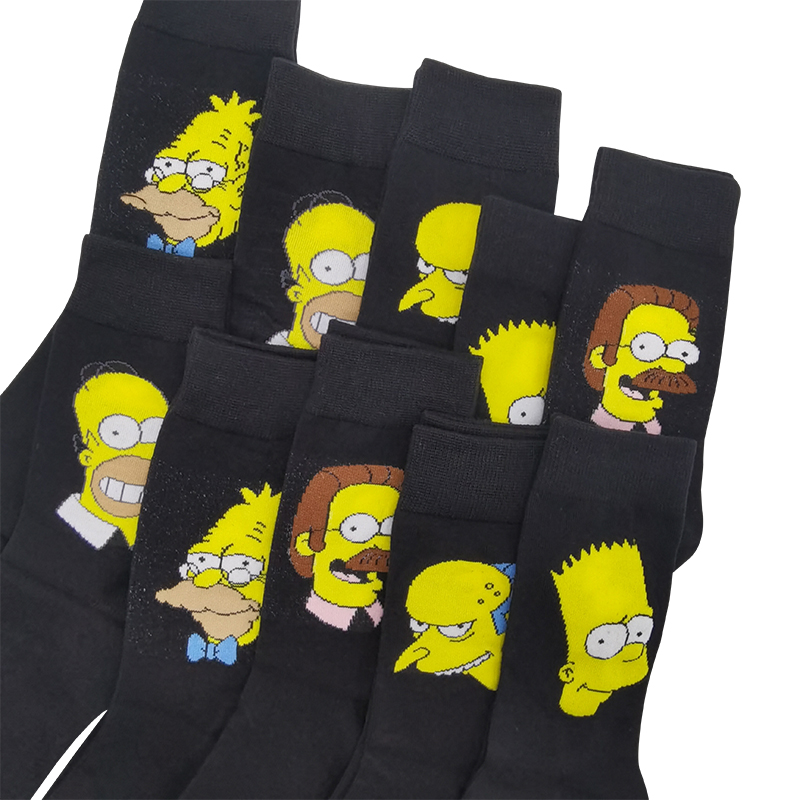 10 Pairs/Pack Funny Men Woman  - đánh giá và giá Cotton Crew Sock Pack