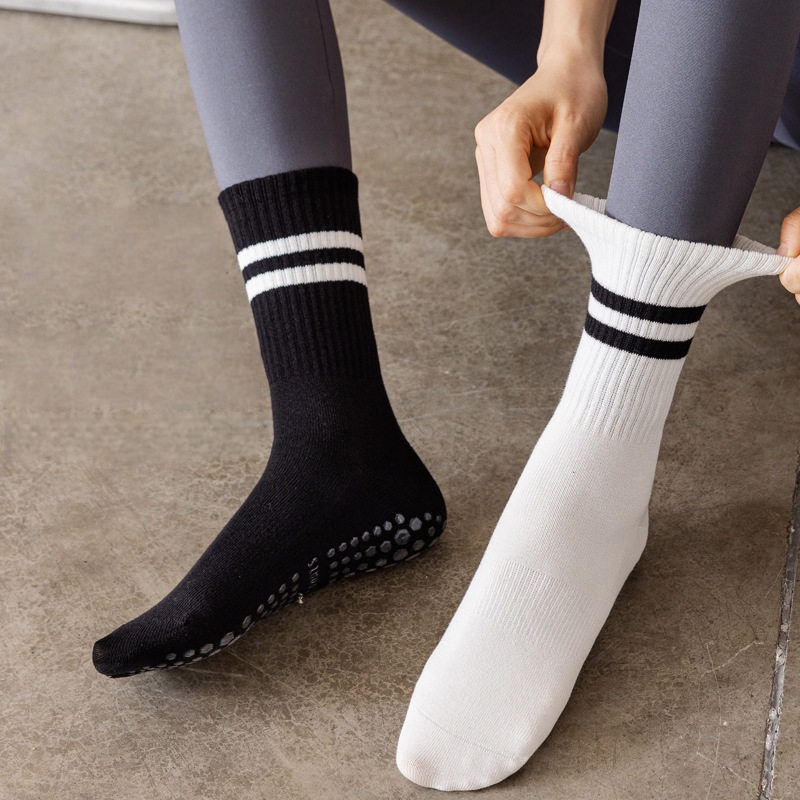 Women Non Slip Yoga Socks, Gri - đánh giá và giá Grip Sock Yoga