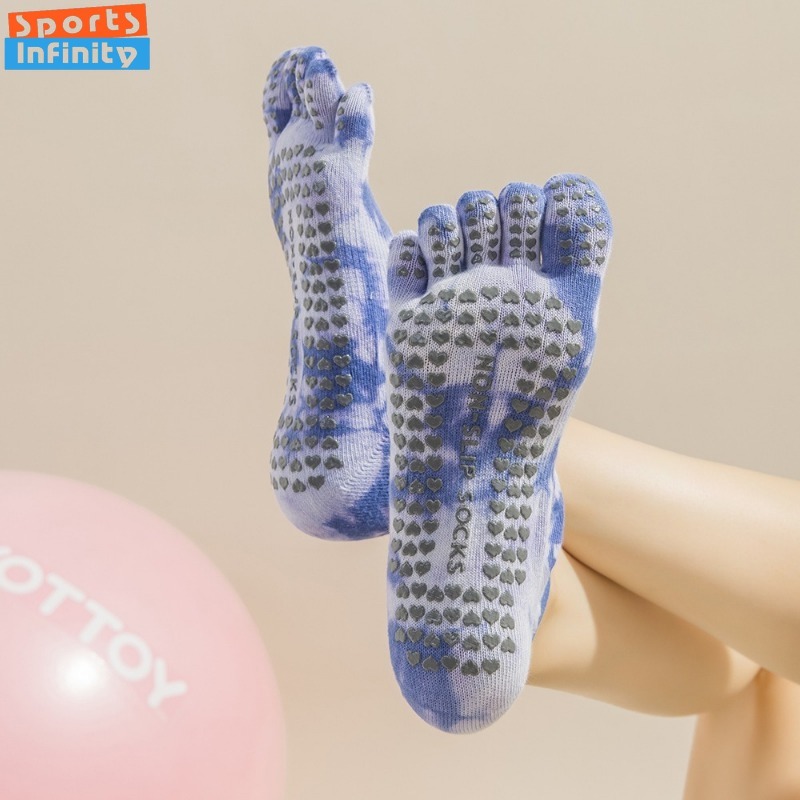 New Non Slip Tie Dye Five Fing - đánh giá và giá Toe Sock Split