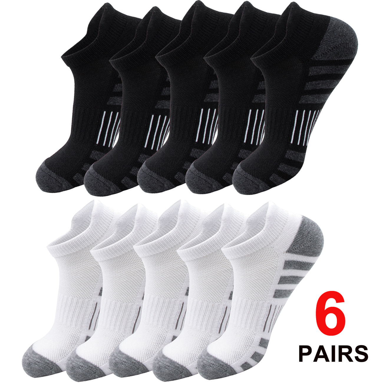 6/24 Pairs Cushioned Breathabl - đánh giá và giá Ankle Sock Low Cut