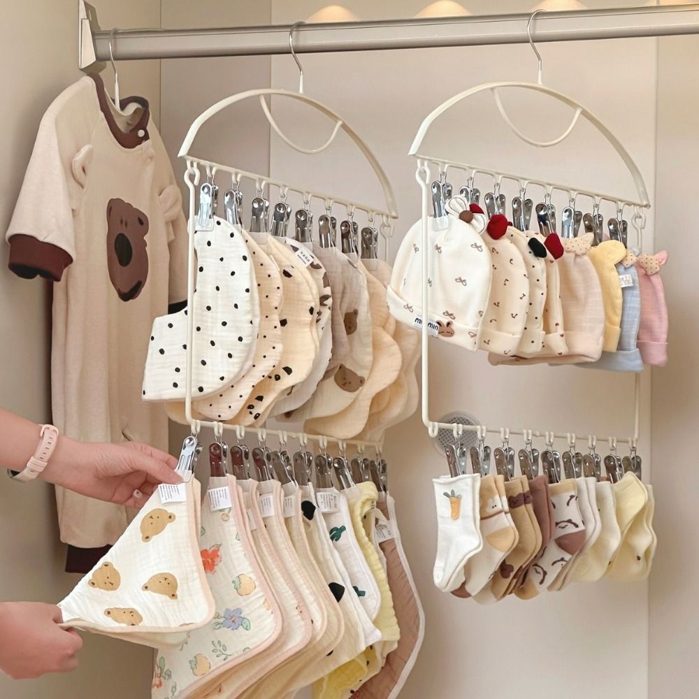 18 Clips Socks Drying Rack Lar - đánh giá và giá Sock Organizer Tray