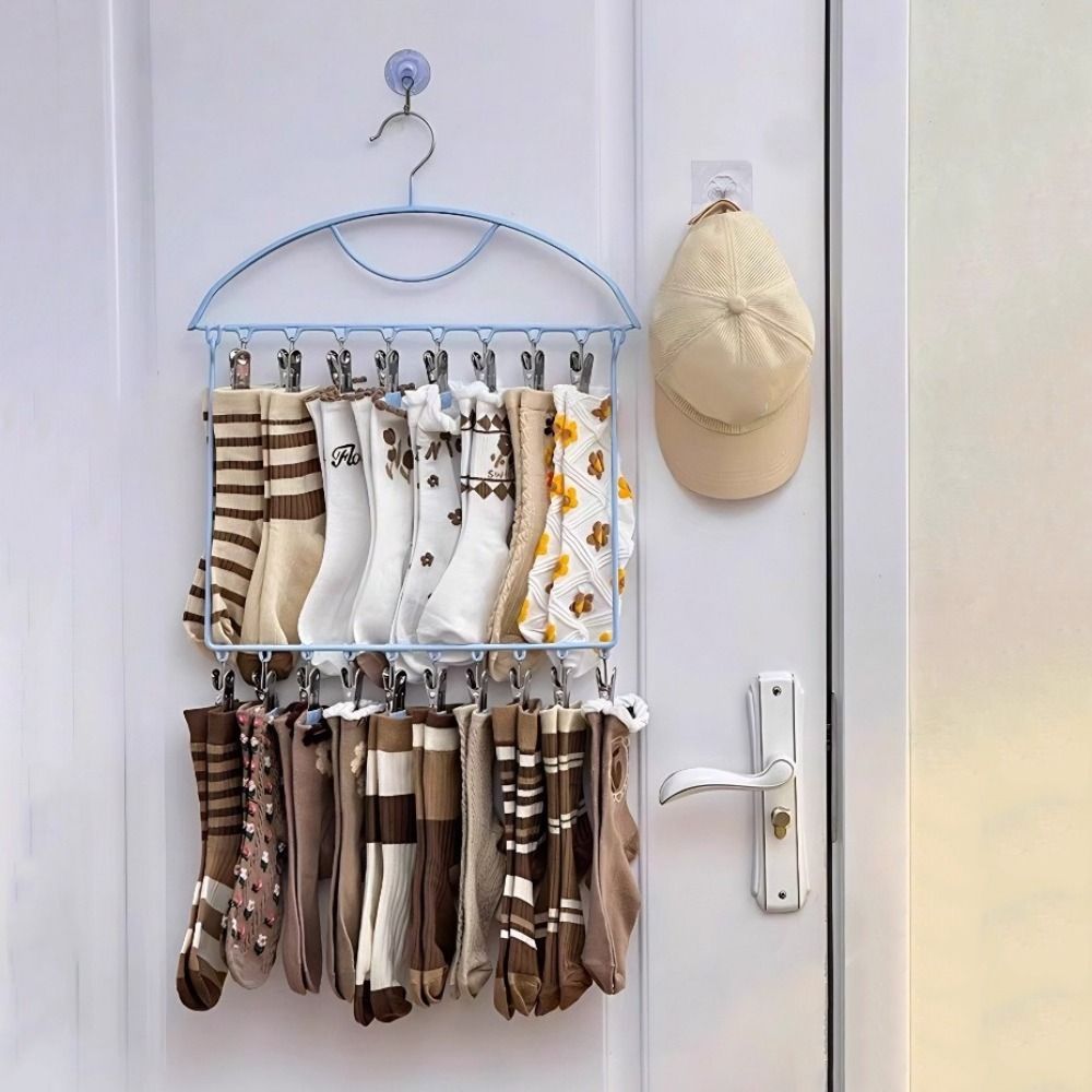 18 Clips Socks Drying Rack Lar - đánh giá và giá Sock Organizer Tray