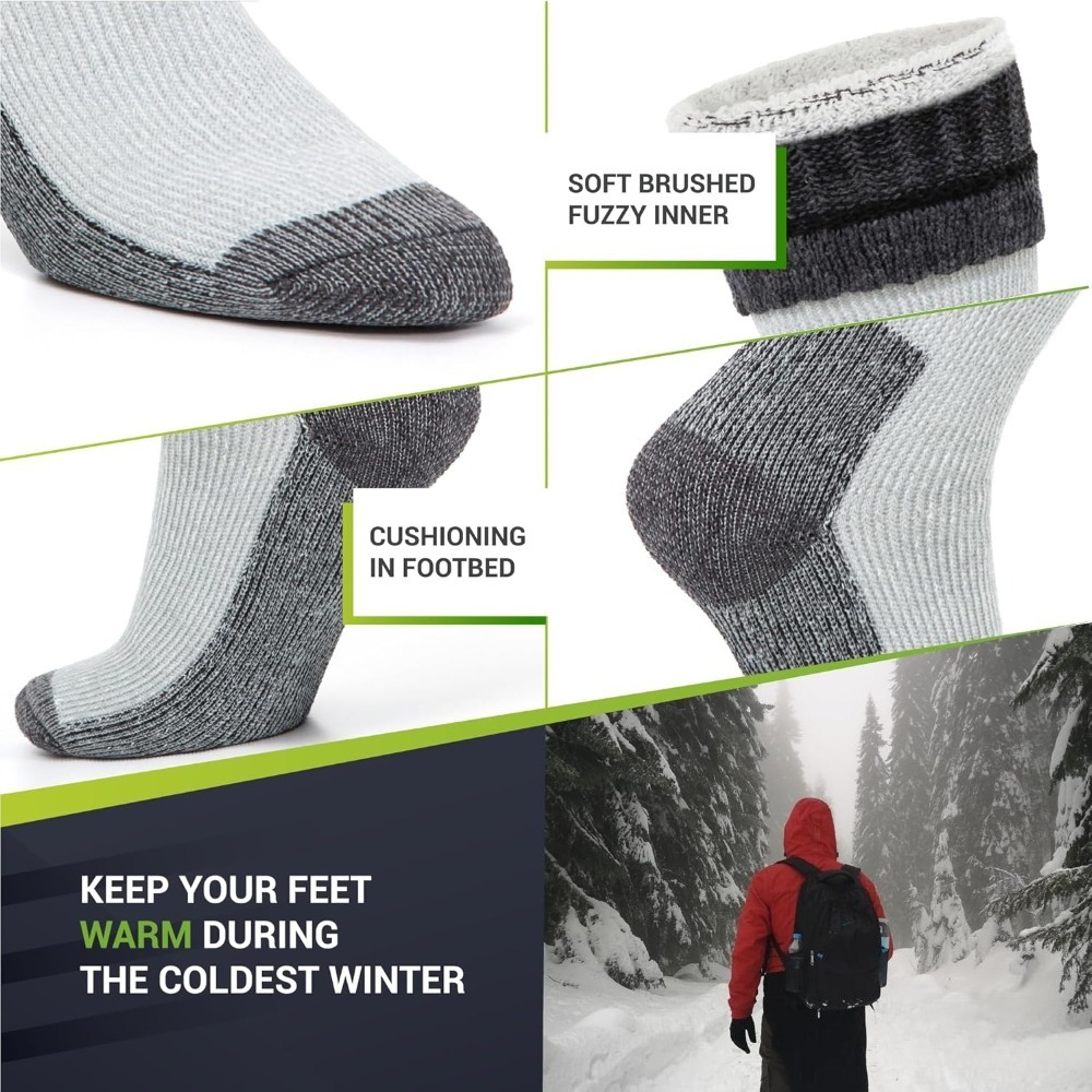 Wool Hiking Socks Thermal Warm - đánh giá và giá Wool Hiking Sock