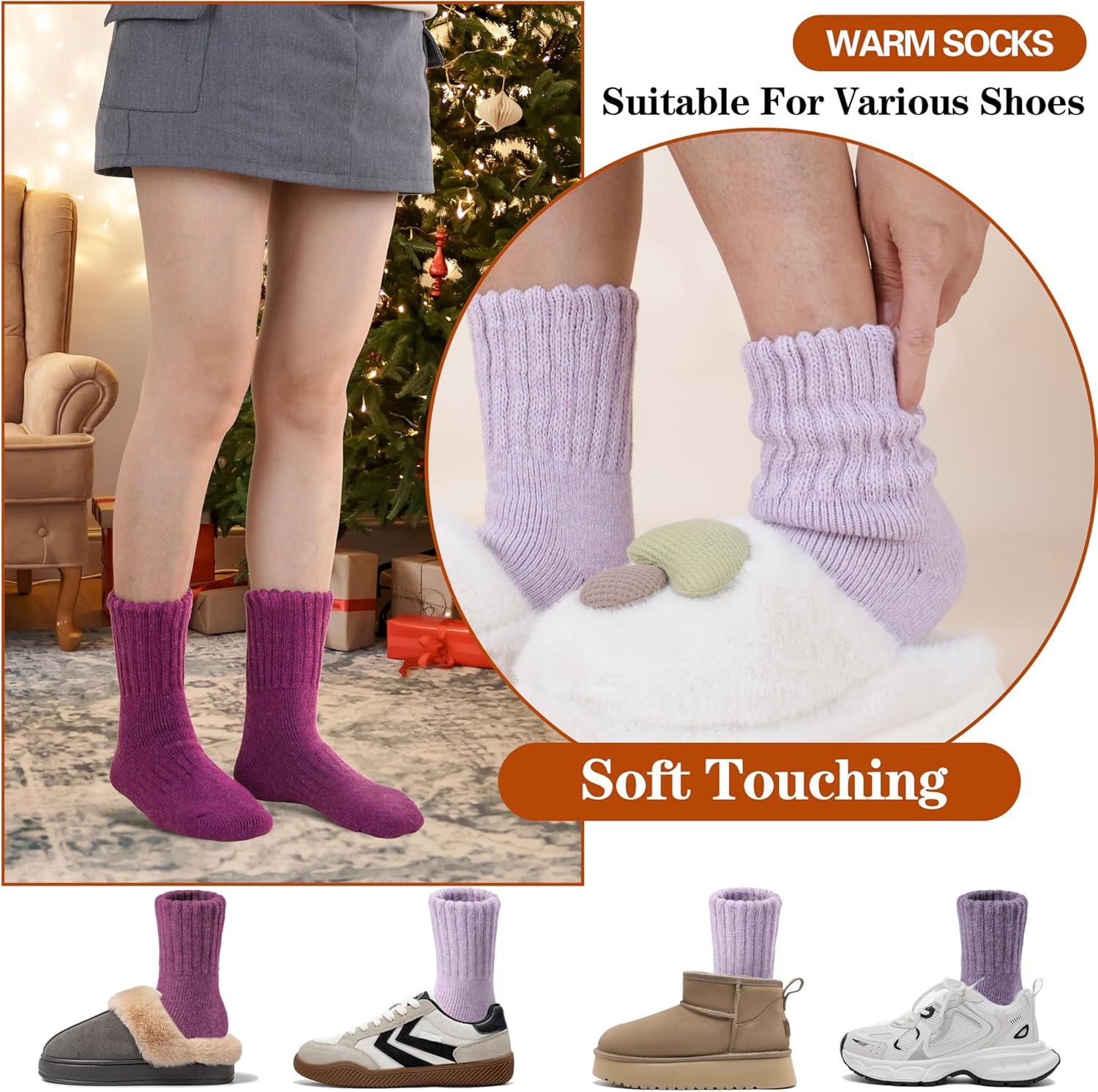 Wool Boot Socks Thermal Winter - đánh giá và giá Wool Hiking Sock