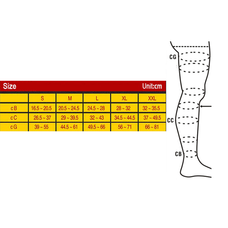 S-XL Compression Stockings Str - đánh giá và giá Compression Sleeve Calf