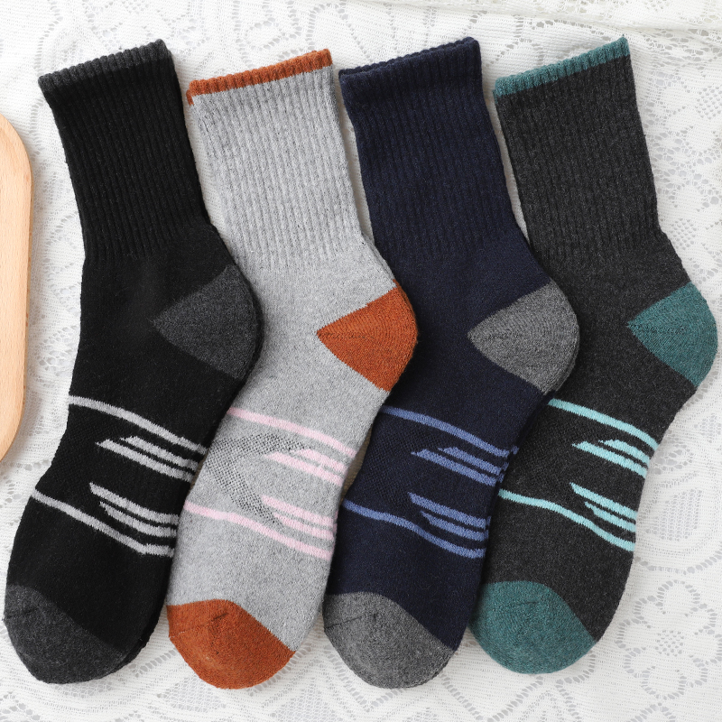 4Pairs Winter Women Mid Tube S - đánh giá và giá Wool Hiking Sock