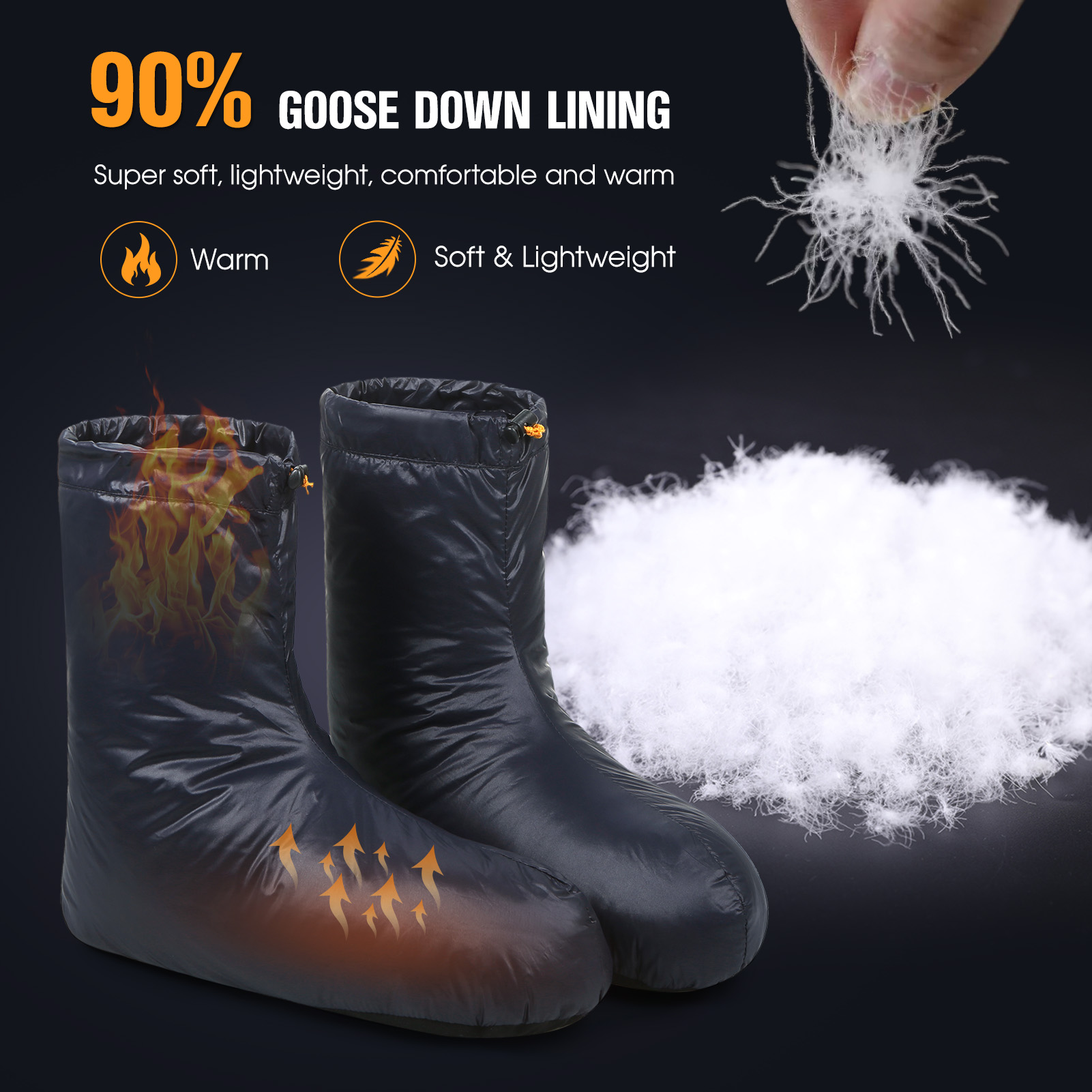 Lixada Winter Down Booties Soc - đánh giá và giá Sock Organizer Tray