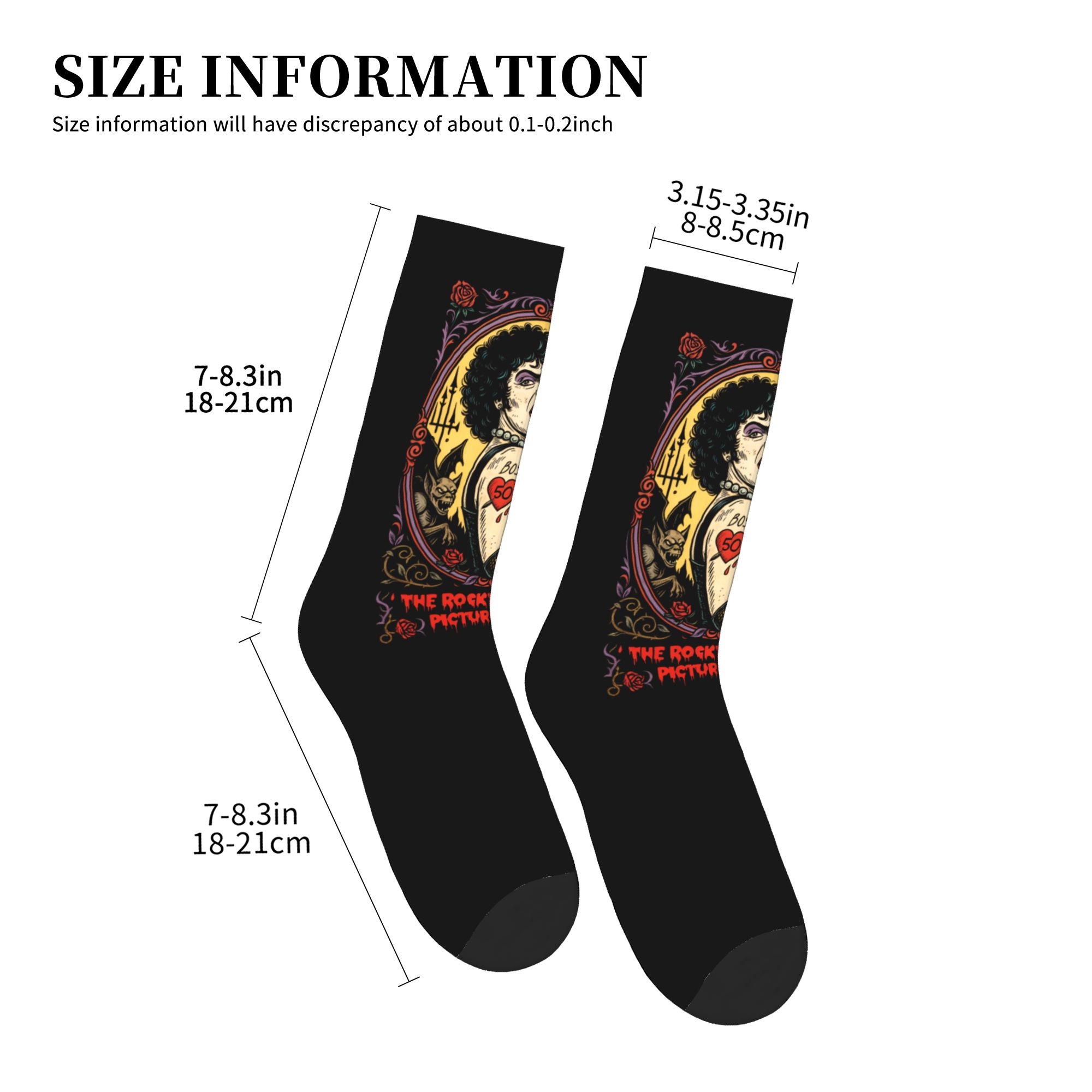 Fun Printed The Rockys Horror  - đánh giá và giá No Show Sock Women