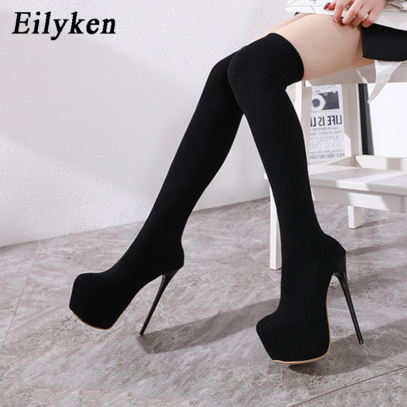 Eilyken Fashion Platform Stret - đánh giá và giá Knee High Sock Women