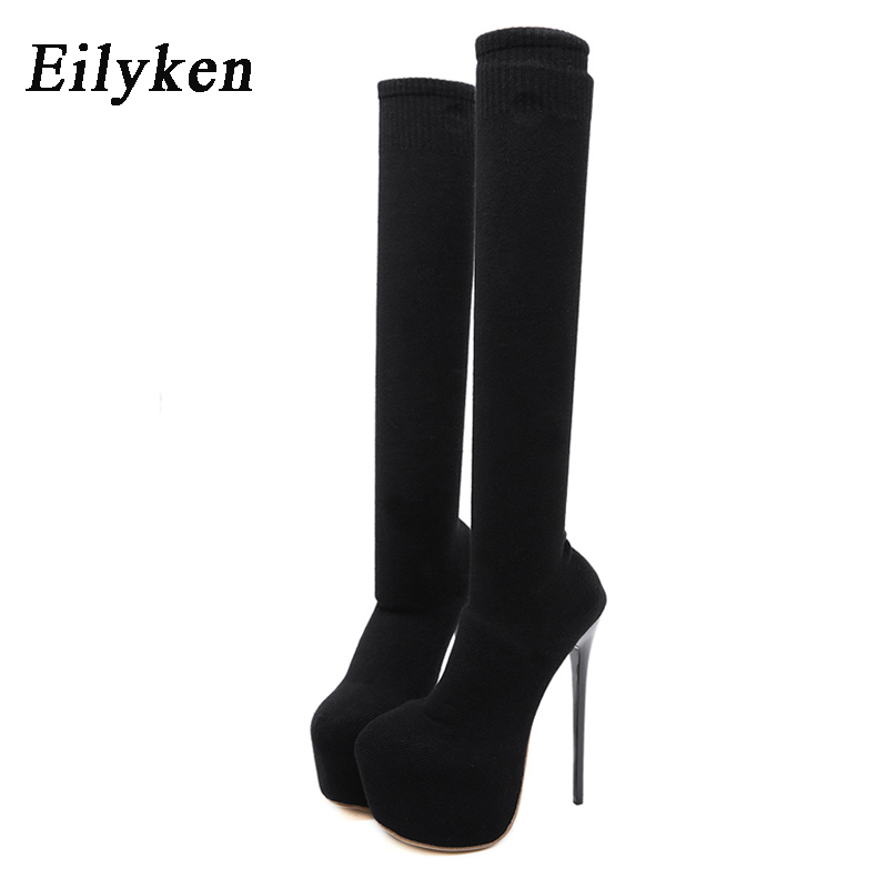 Eilyken Fashion Platform Stret - đánh giá và giá Knee High Sock Women