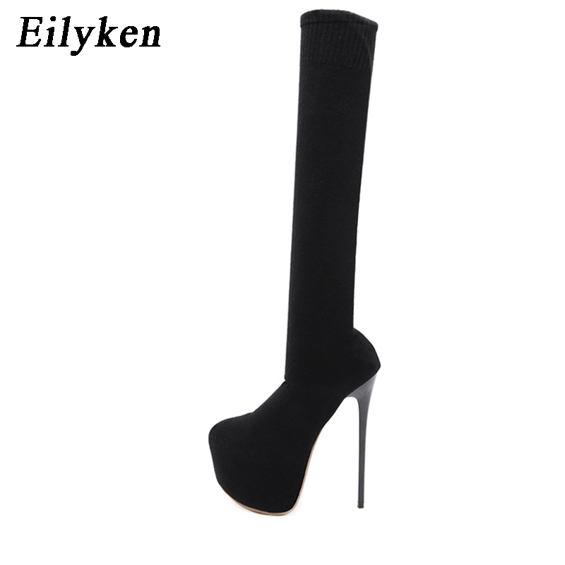 Eilyken Fashion Platform Stret - đánh giá và giá Knee High Sock Women