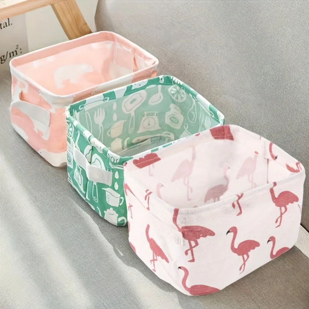 1pc Cotton Linen Fabric Waterp - đánh giá và giá Sock Organizer Tray