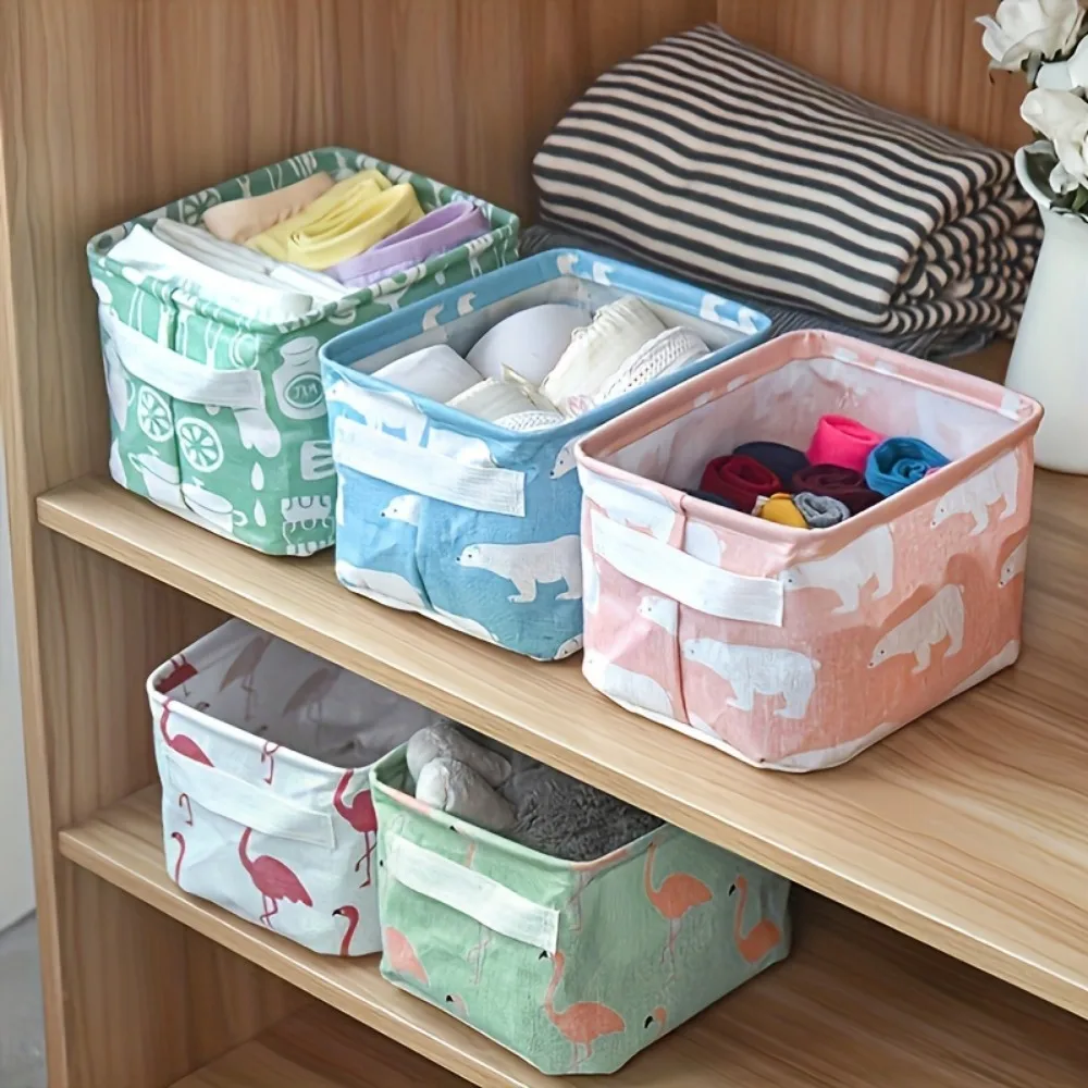 1pc Cotton Linen Fabric Waterp - đánh giá và giá Sock Organizer Tray