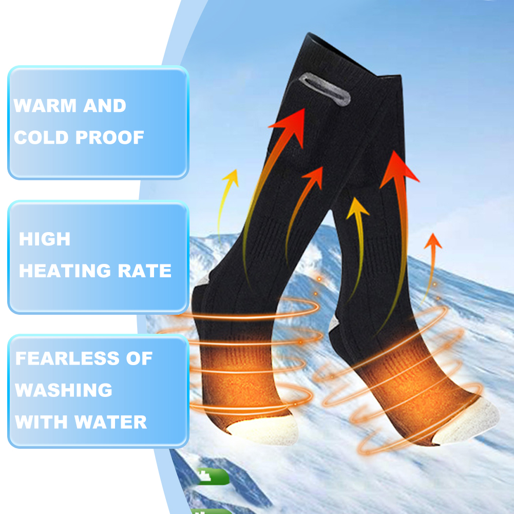 Heat Battery Electric Heated S - đánh giá và giá Thermal Sock Winter