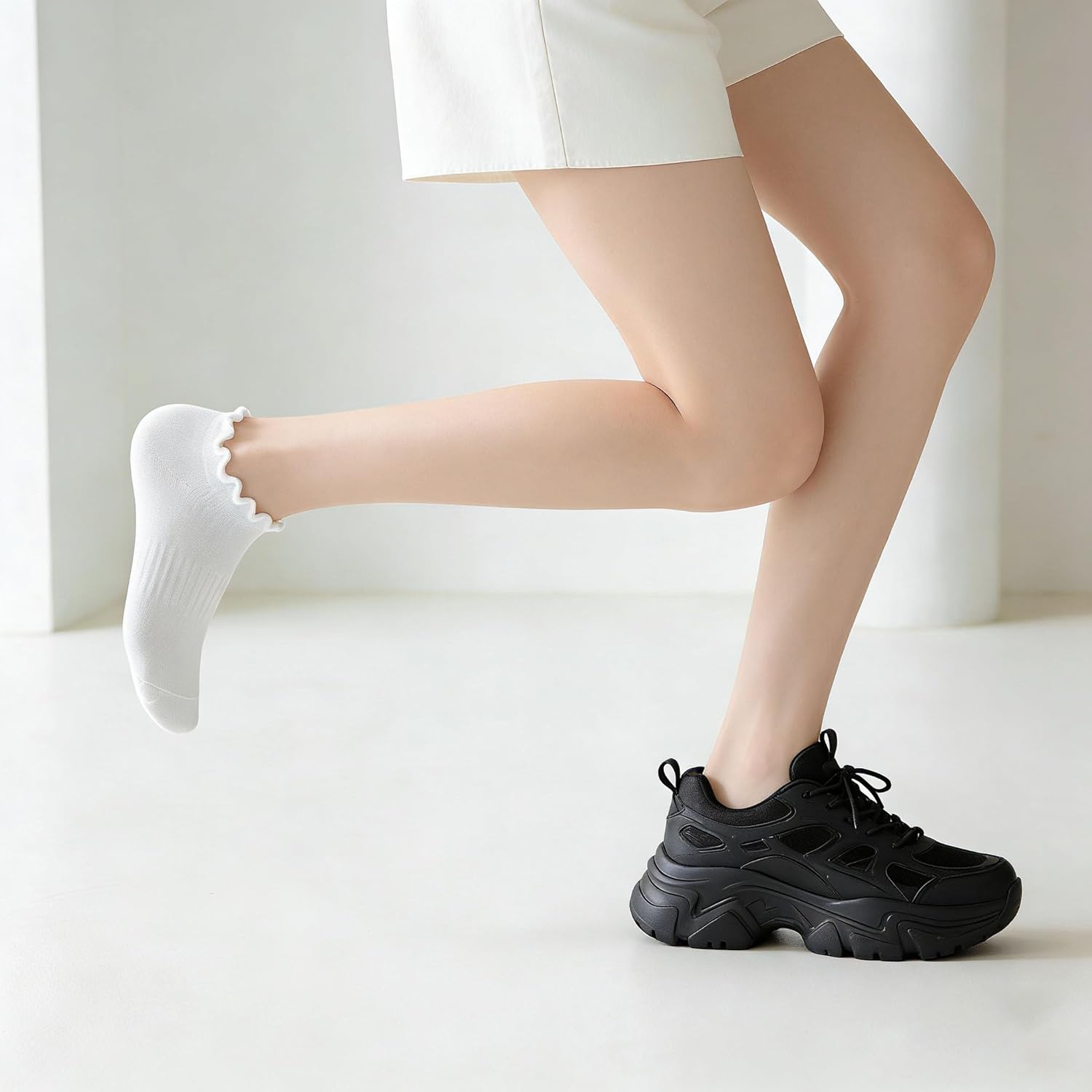 Cute Ruffle Ankle Socks for Wo - đánh giá và giá Silk Sock Bamboo