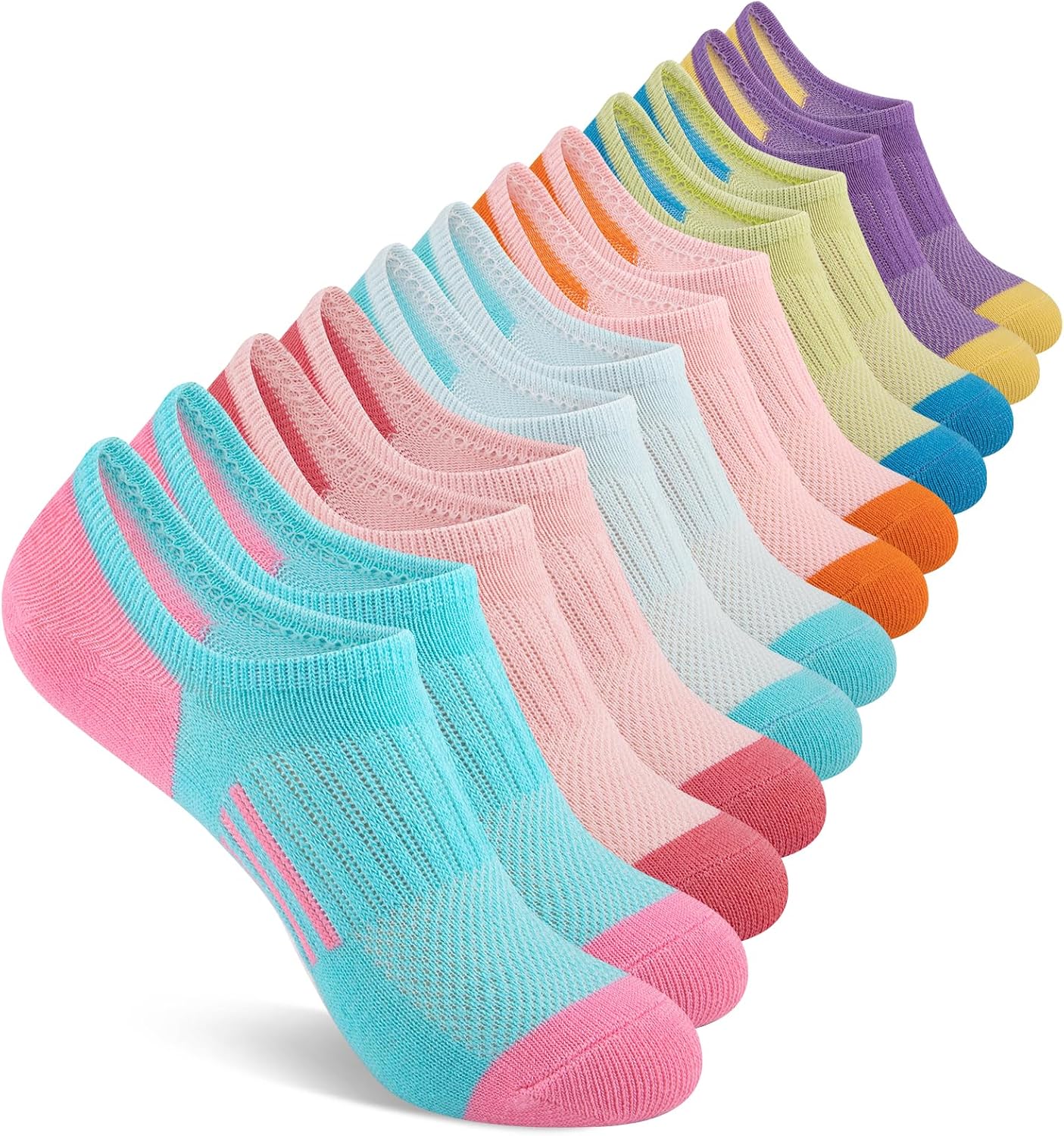 12 Pairs Girls No Show Socks C - đánh giá và giá Silk Sock Bamboo