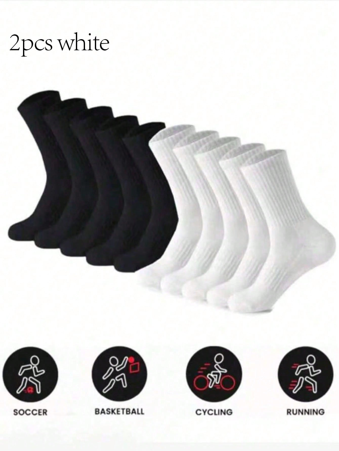 Women's Running Socks Pack, Bl - đánh giá và giá Cotton Crew Sock Pack