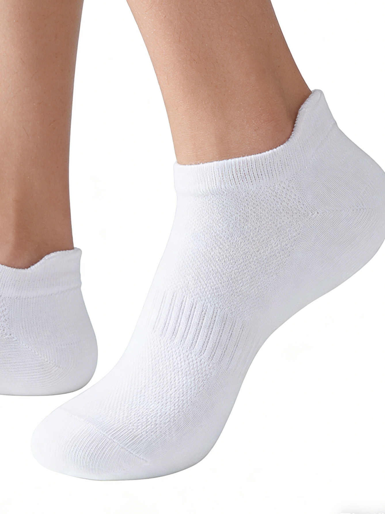 6 Pairs Women Men White Ankle  - đánh giá và giá No Show Sock Women