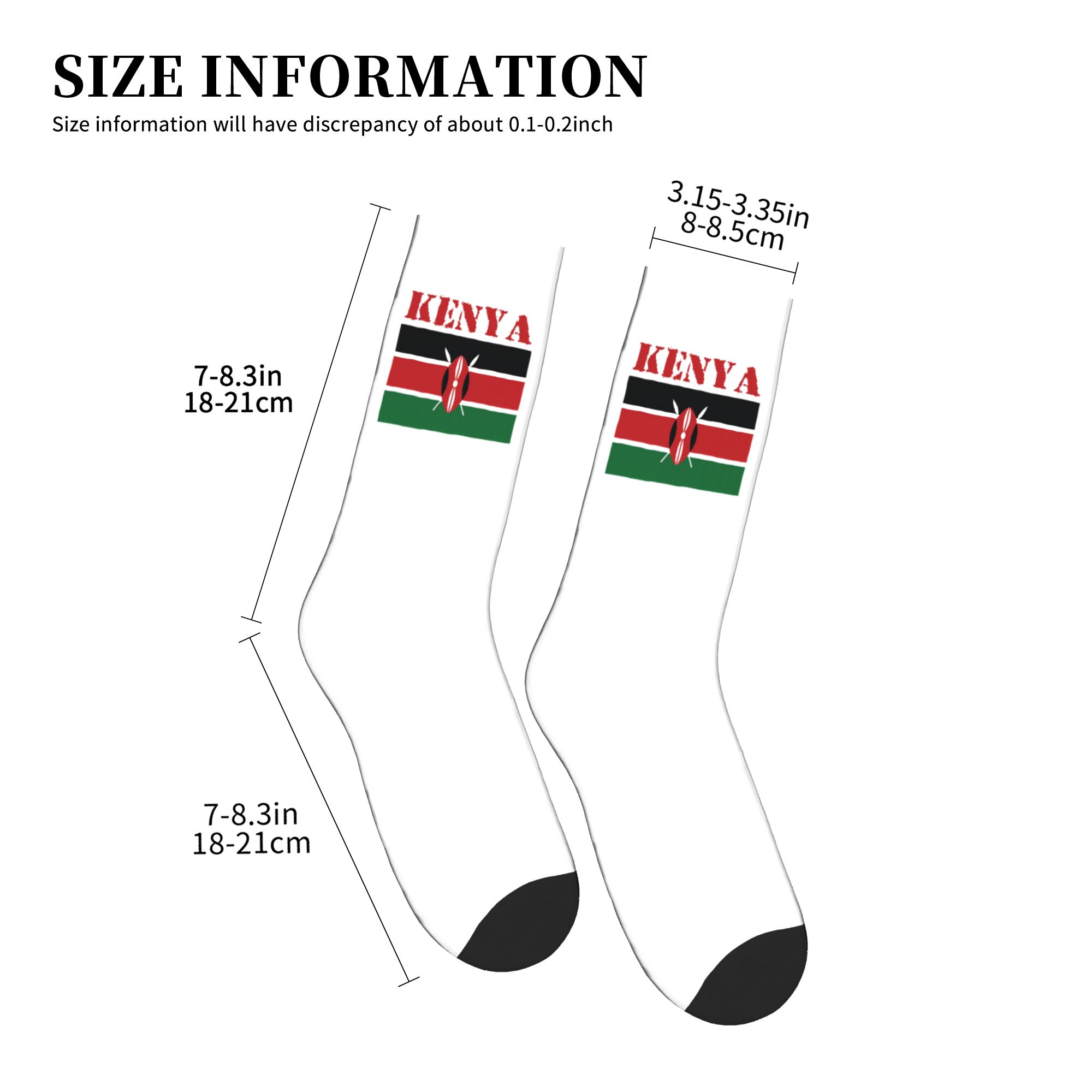 Kenya Flag Dress Socks Men's W - đánh giá và giá Dress Sock Men