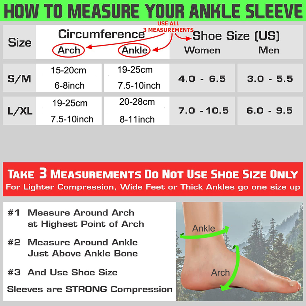 2PCS Sport Ankle Brace Compres - đánh giá và giá Ankle Brace Sock