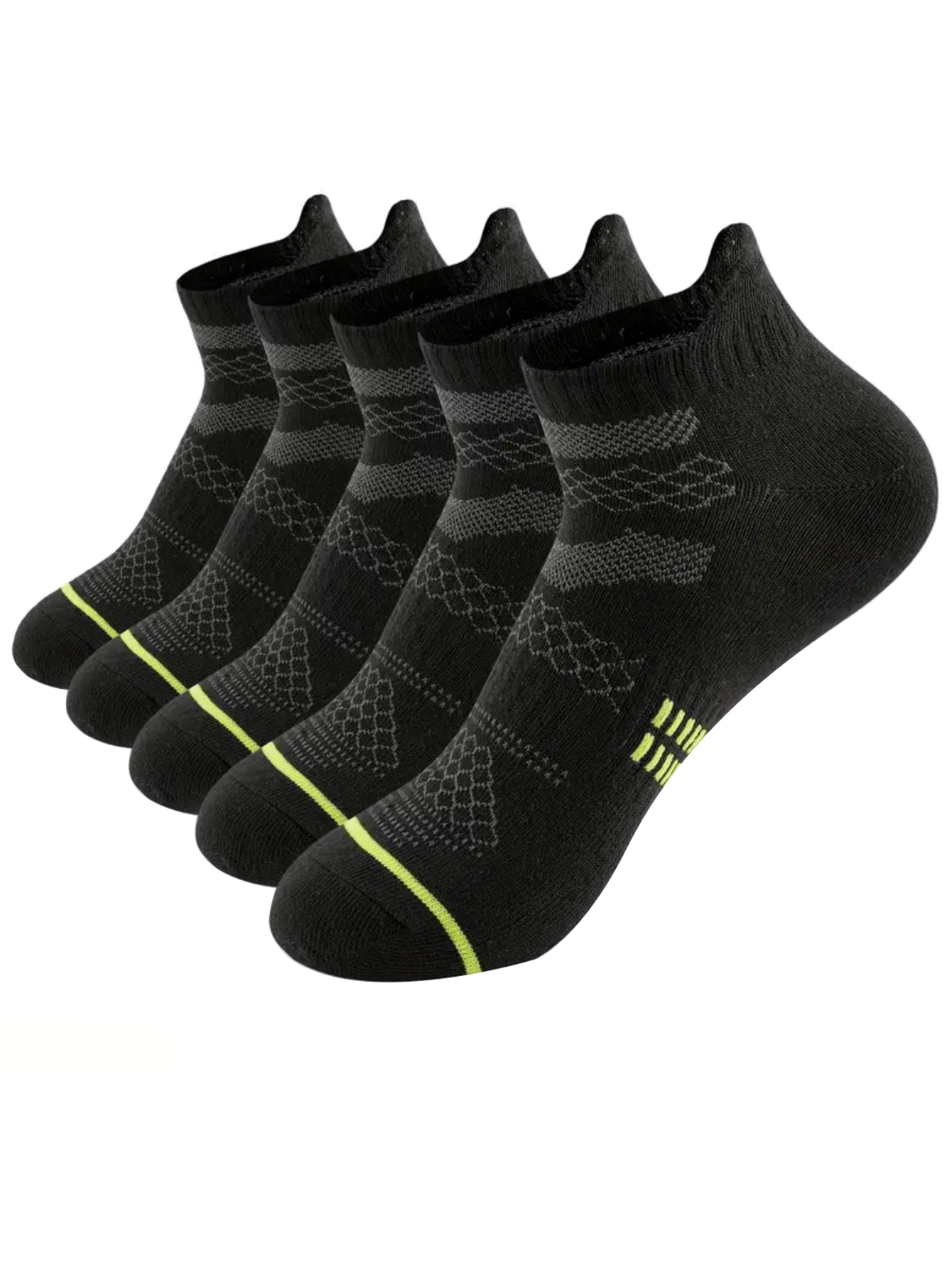 5Pairs Soft Padding No Show So - đánh giá và giá No Show Sock Women