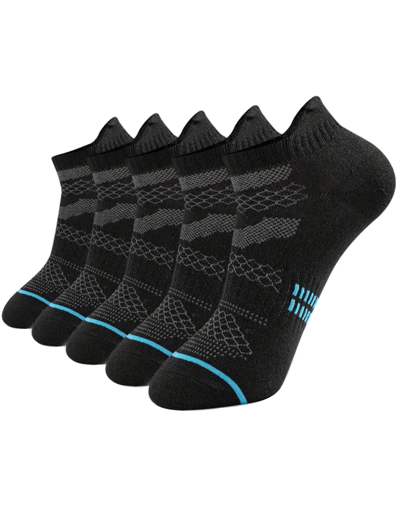 5Pairs Soft Padding No Show So - đánh giá và giá No Show Sock Women