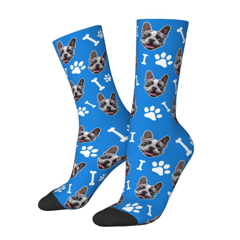 Novelty Men's Custom Dog Dress - đánh giá và giá Dress Sock Men