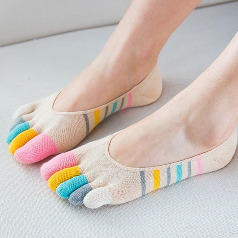 5Pairs Yoga Toe Socks Women Lo - đánh giá và giá Invisibility Sock Loafer