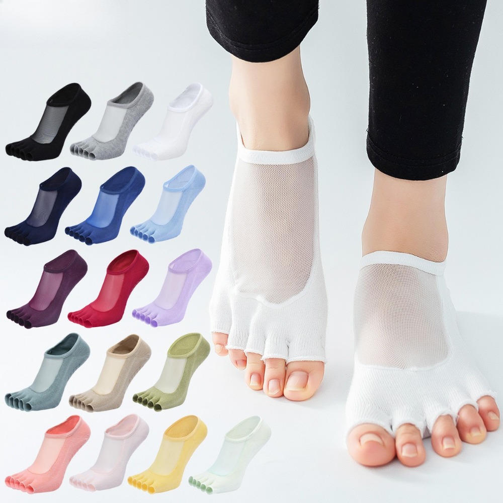 Mesh Split Toe Half Finger Yog - đánh giá và giá Toe Sock Split