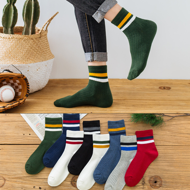 3 Pairs/Pack Cotton Mens Socks - đánh giá và giá Cotton Crew Sock Pack