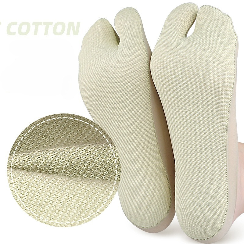 A pair of summer thin ice silk - đánh giá và giá Toe Sock Split