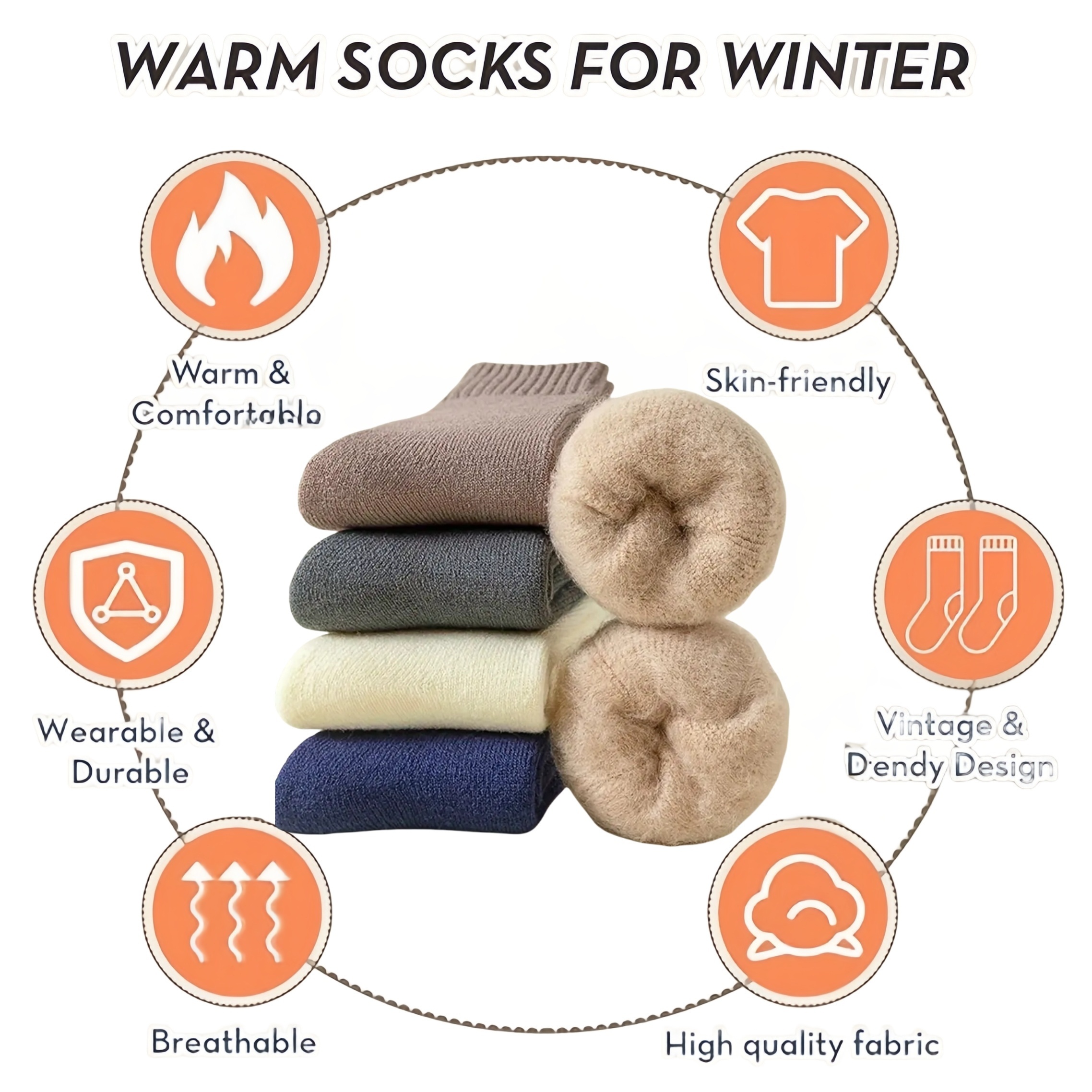 Three Pairs of Men'S Black Soc - đánh giá và giá Thermal Sock Winter