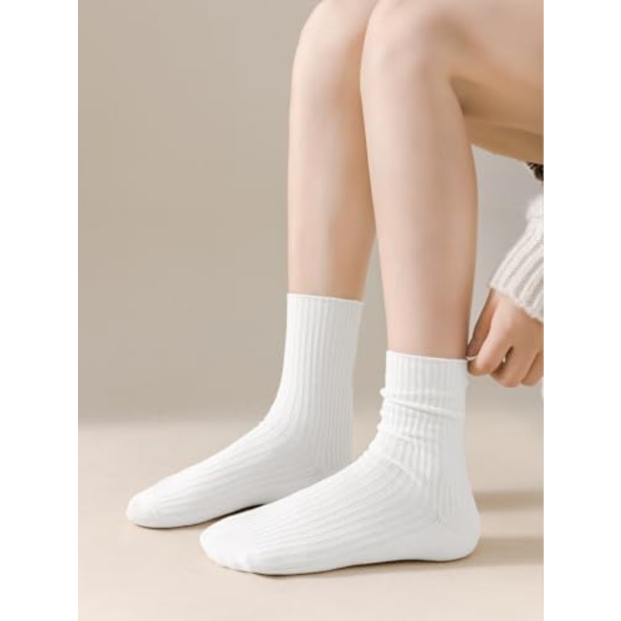 DOKUTOKU Womens Crew Socks Siz - đánh giá và giá Cotton Crew Sock Pack