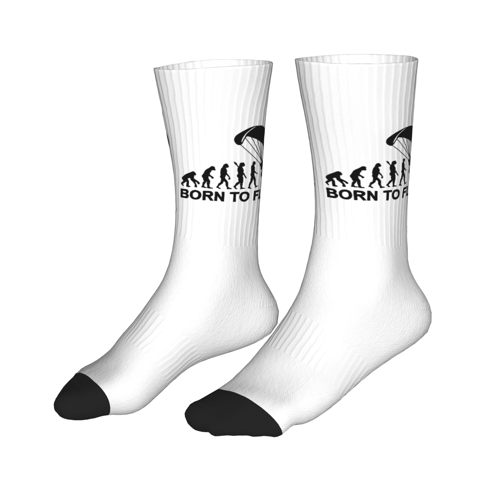 Funny Mens Evolution Skydiving - đánh giá và giá Dress Sock Men