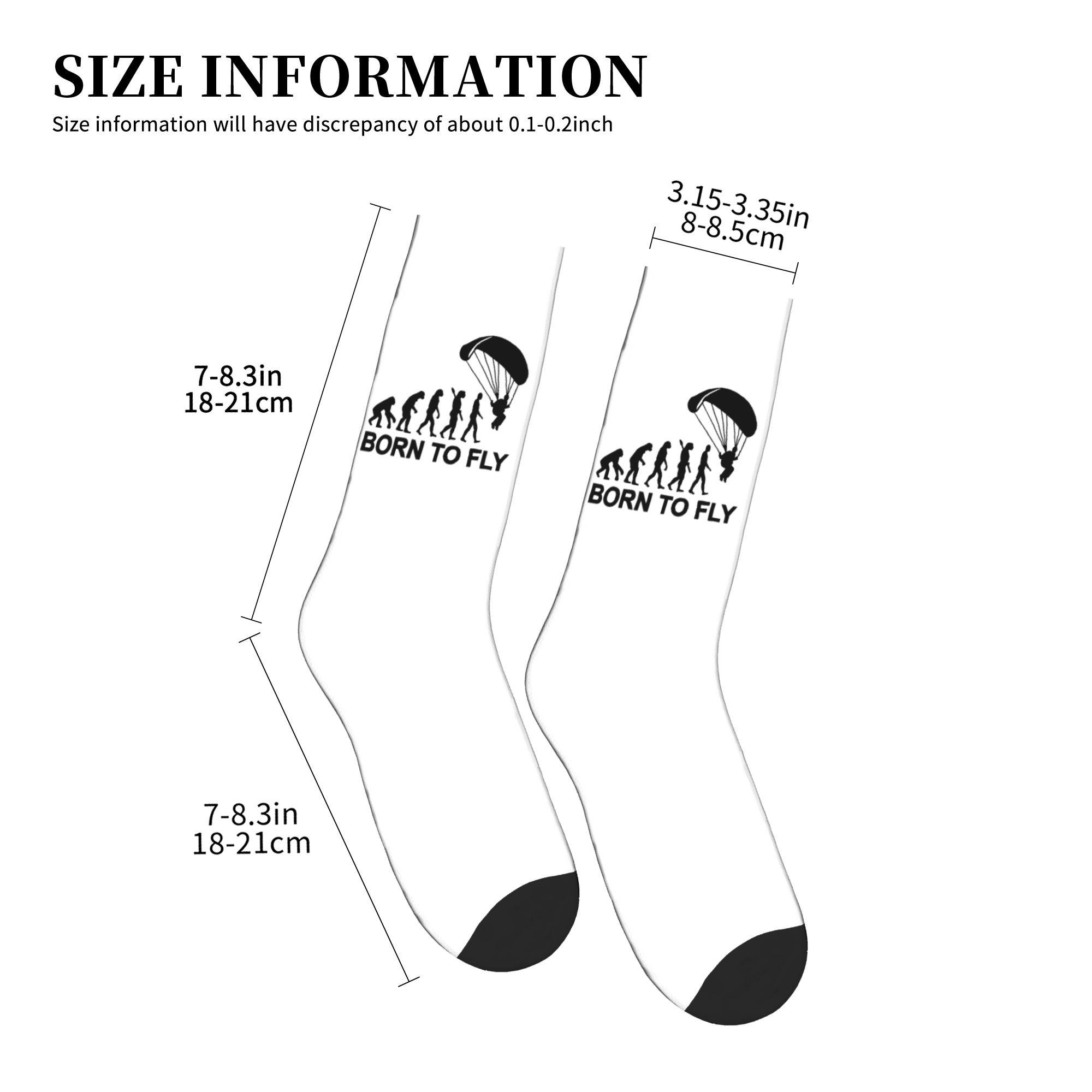 Funny Mens Evolution Skydiving - đánh giá và giá Dress Sock Men