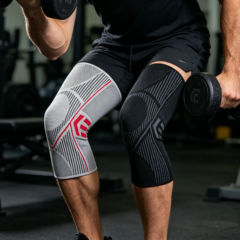 Anti Slip Silicone Knee Brace, - đánh giá và giá Compression Sleeve Calf