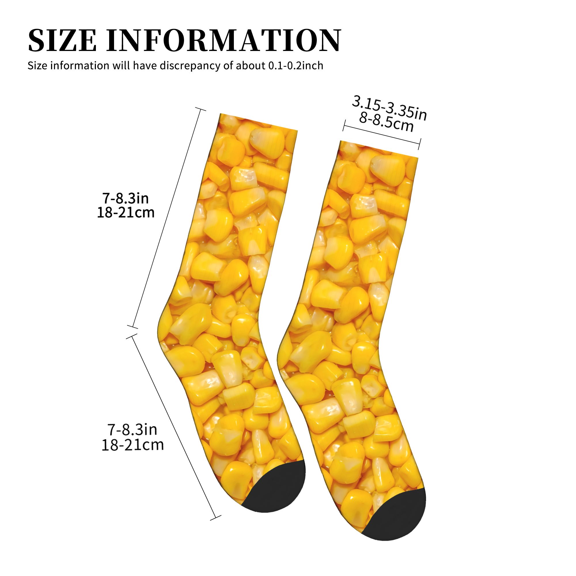It's Corn Yellow Corn Kernels  - đánh giá và giá Dress Sock Men